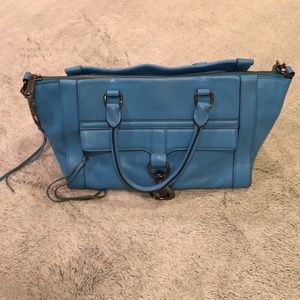 Cobalt blue REBECCA MINKOFF satchel